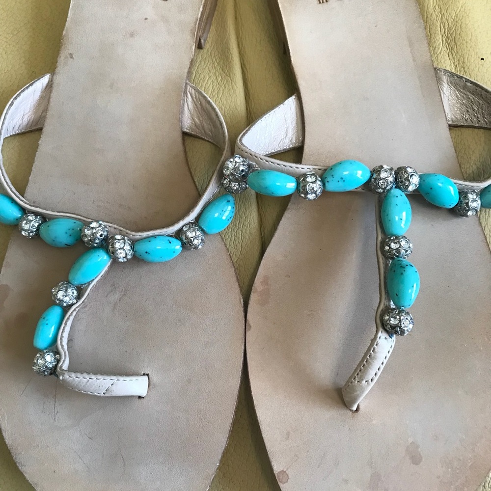 PELLE MODA sandals with beads